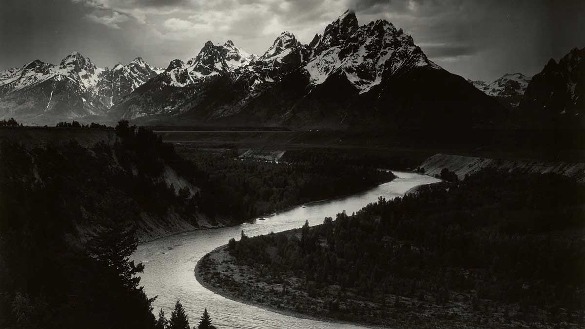 The tetons and the snake river, 1942